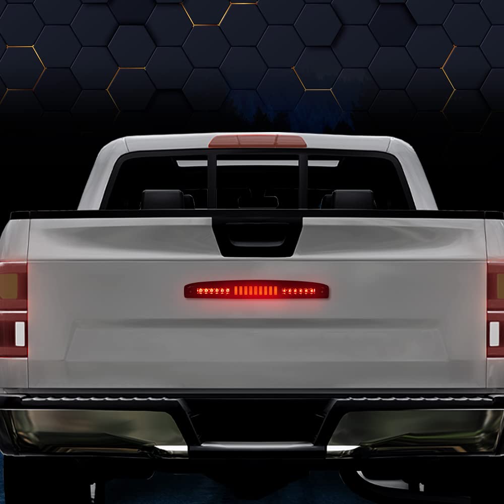 PIT66 LED 3rd Brake Light Fit Dodge Ram 2500 3500 2003-2006 Chrome Housing