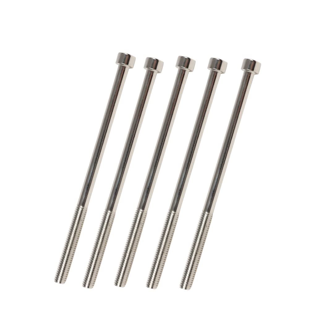 PIT66 Intake Manifold Bolts Stainless Steel Kit, Compatible with GEN III, IV LSX (LS1 LS2 LS3 LS6 LS7) Chevy V8 Engines