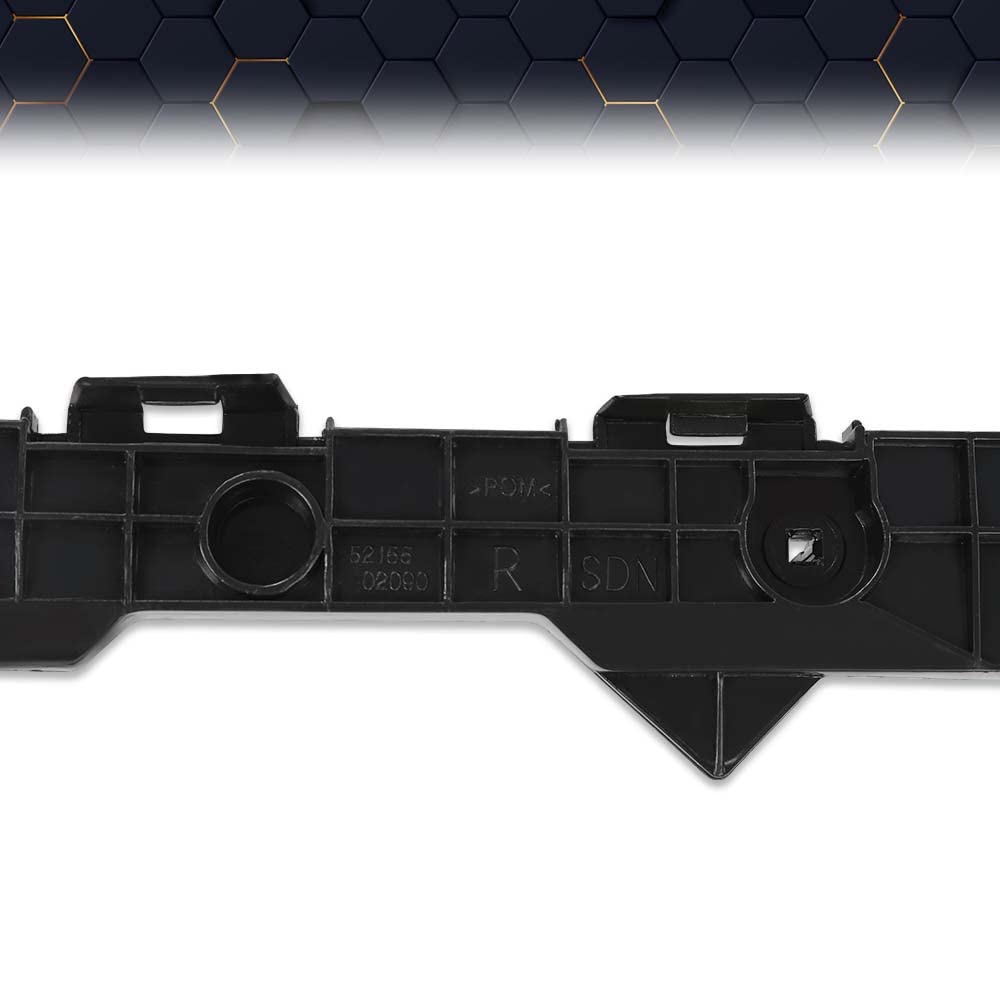 PIT66 Rear Bumper Bracket Compatible with 2009-2013 Toyota Corolla 2Pcs Left Driver And Right Passenger Side