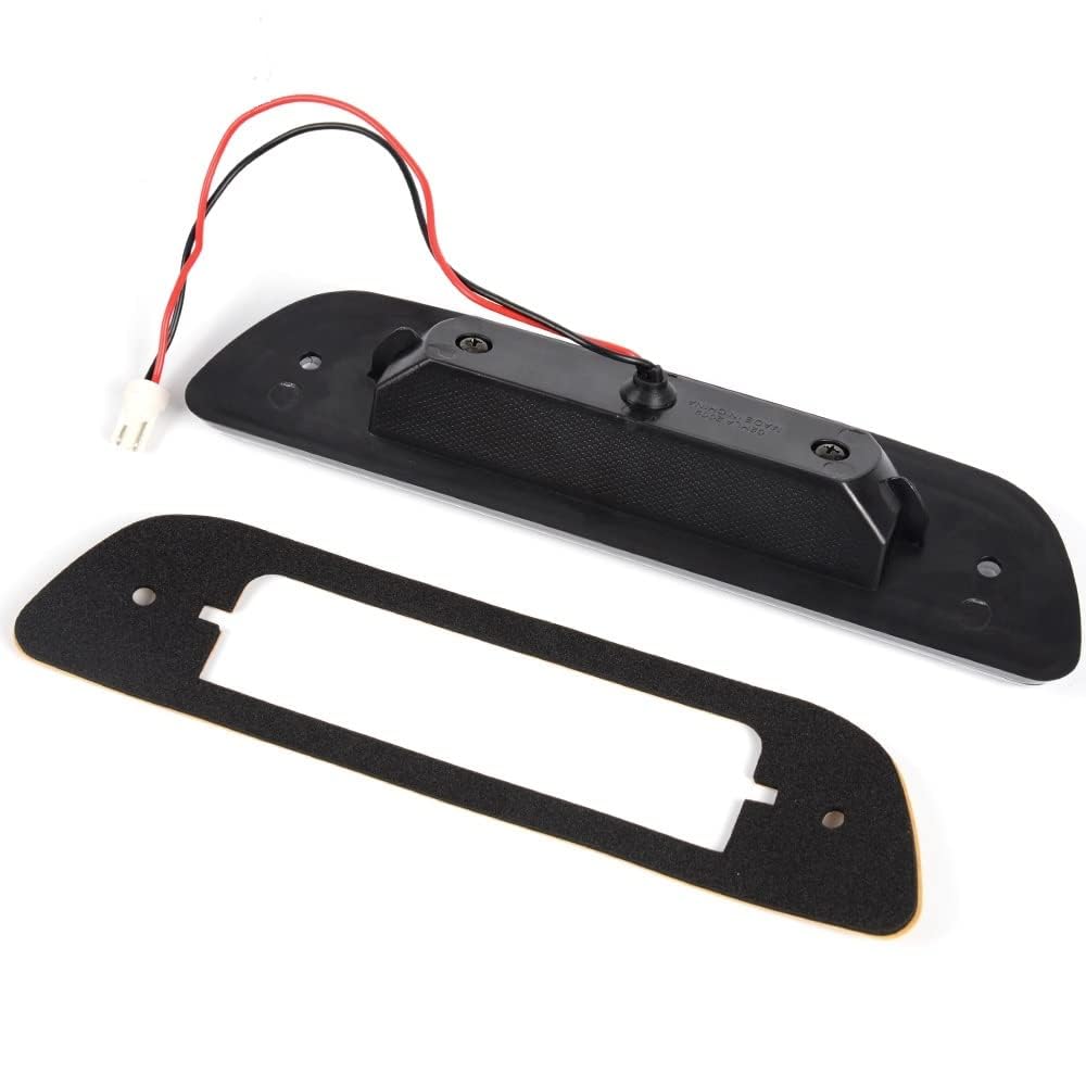 PIT66 LED 3rd Brake Light Compatible with Toyota Tacoma 1995-2015 Clear Lens Chrome Housing Third Brake Stop Lamp Light