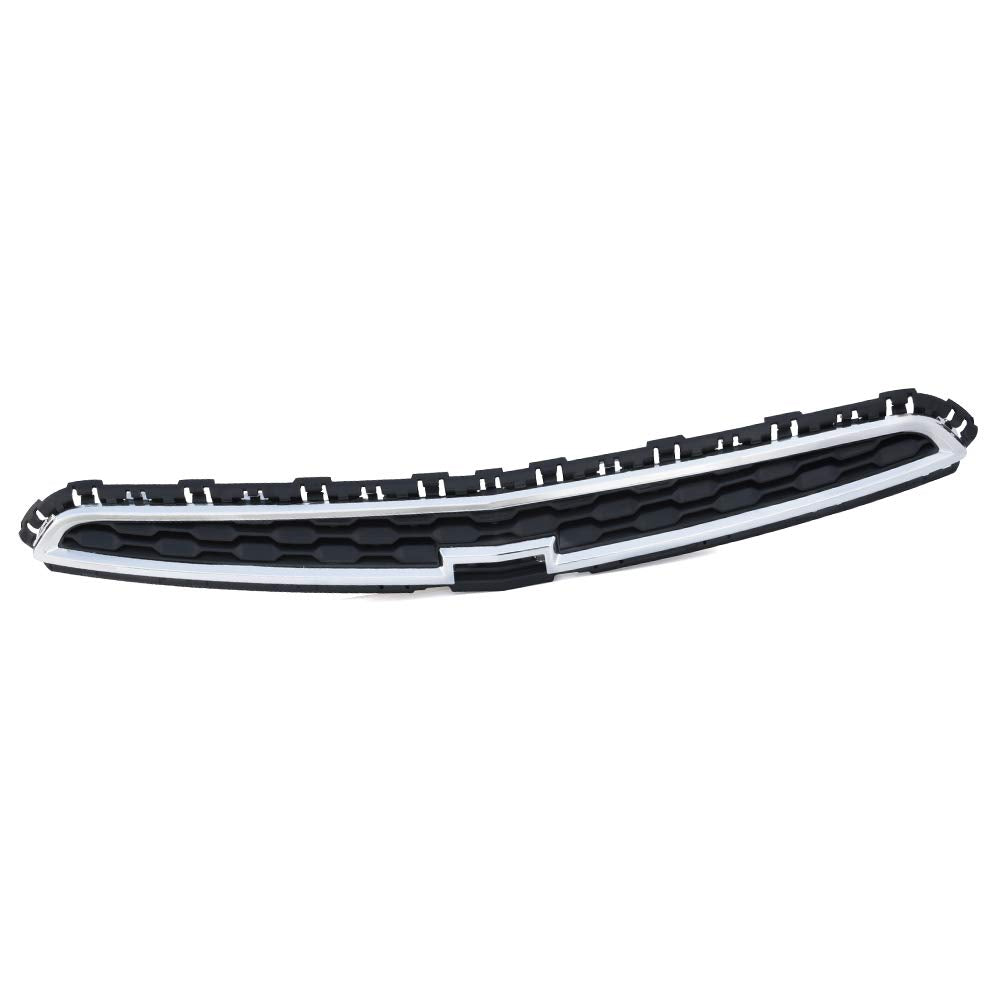 PIT66 Front Upper Bumper Grille Assembly Fit Chevy Cruze 2015 ABS Chrome