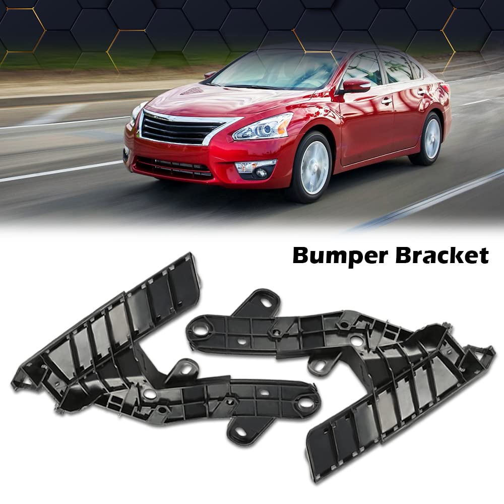 PIT66 Front Bumper Bracket Retainer Compatible with 2013-2015 Altima Sedan