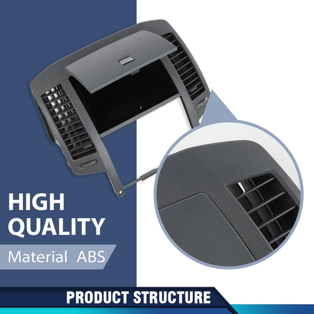 PIT66 Center Dash Bezel Fit Nissan Altima 2005-2006, Gray