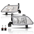 PIT66 Front Bumper Fog Lights Pair Compatible with Honda Pilot 2006 2007 2008 33951S9VA11 Left & Right Side Fog Lamps Clear Lens