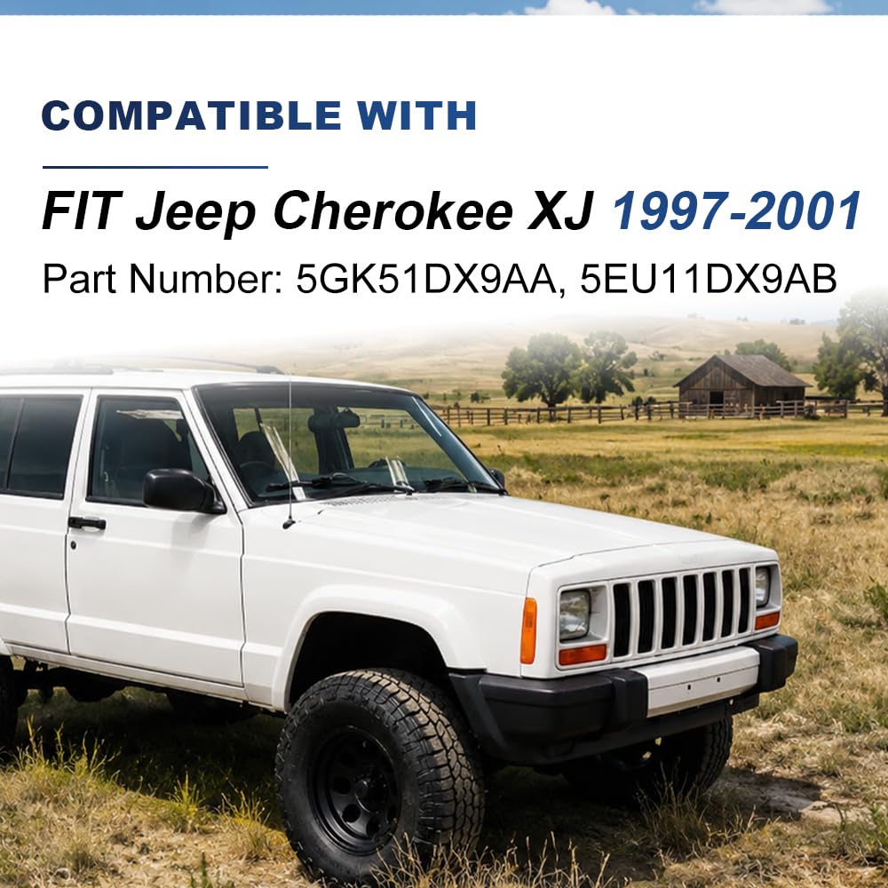 PIT66 Dash Panel Cover Bezel Compatible with Jeep Cherokee XJ 1997-2001