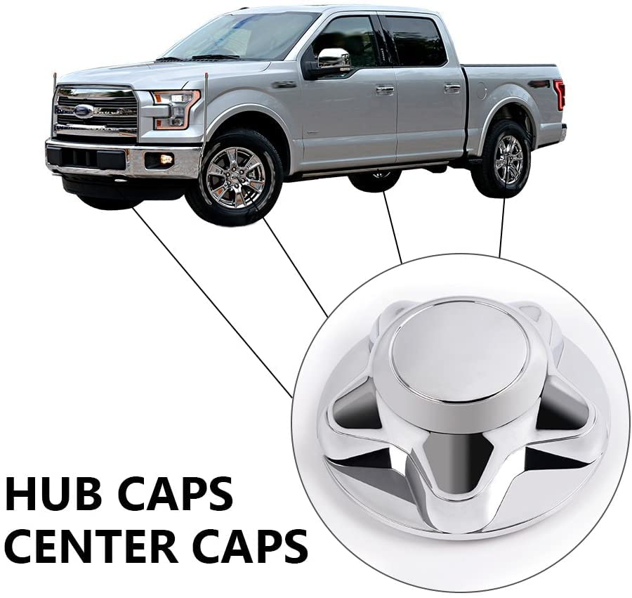PIT66 Wheel Center Caps Fit 1997-2004 F150/ Expedition 1997-2003