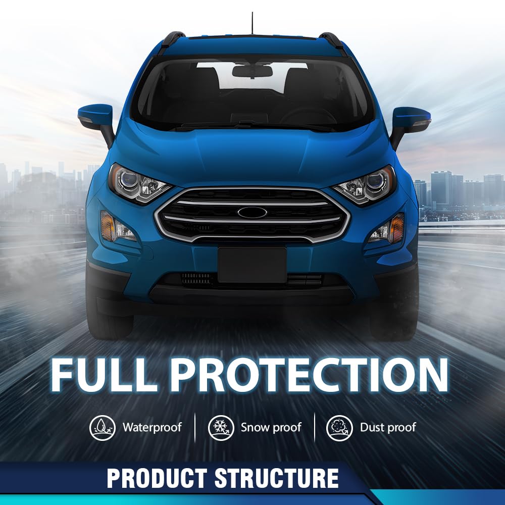 PIT66 Front Driver Side Bumper Corner Cover Fit Ford EcoSport 2018-2022
