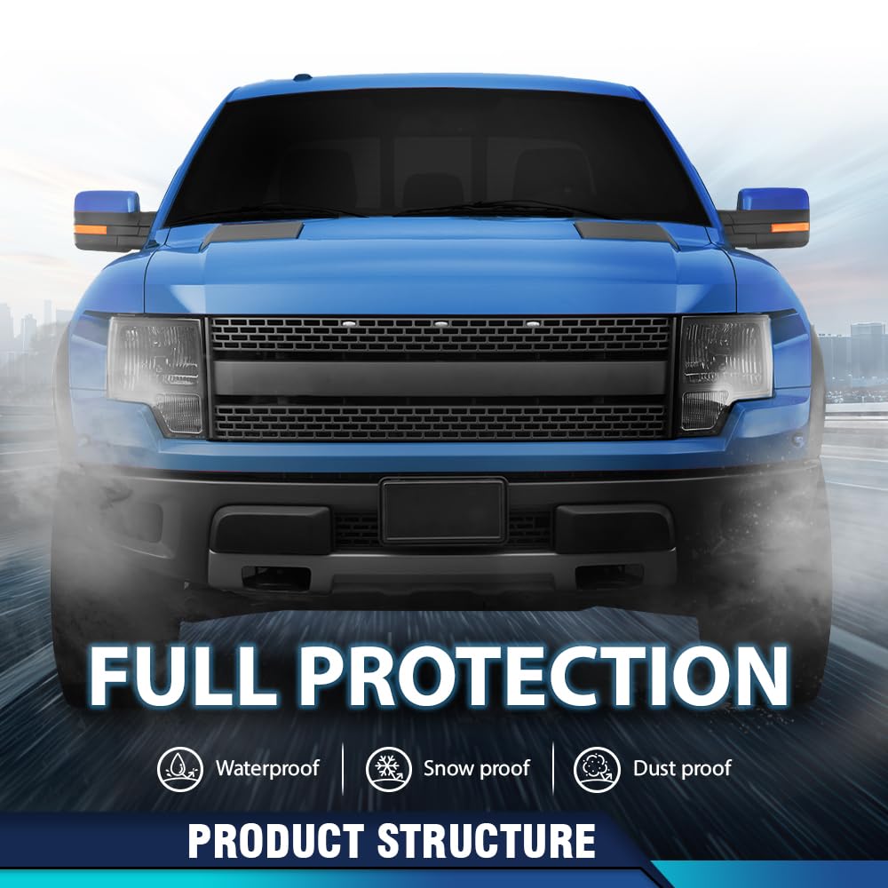 PIT66 Front Left Bumper Guard Face Bar Fit Ford F150 SVT Raptor 2010-2014