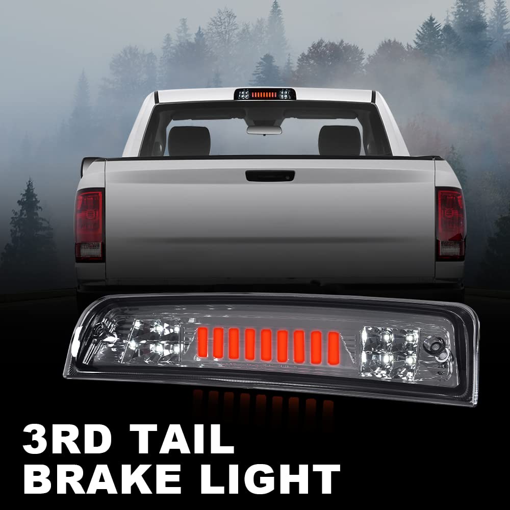 PIT66 LED Bar 3rd Brake Light Fit Dodge Ram 1500 2500 3500 2009-2017