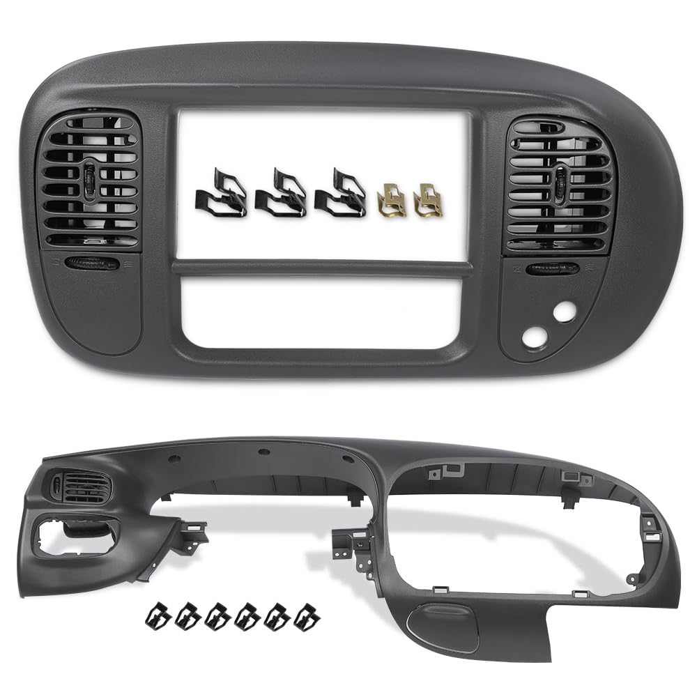 PIT66 Dash Pad Bezel Cover Fit Ford F150 Expedition 1997-2003