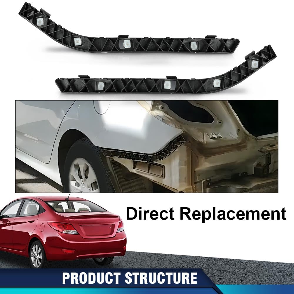 PIT66 Bumper Bracket, HY1133102, HY1132102 For Side Mounting Bracket Set of