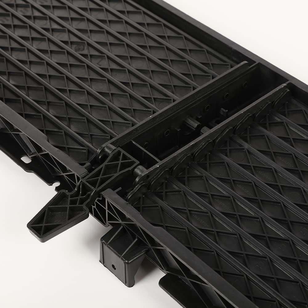 PIT66 Radiator Upper Shutter Grille, Compatible with 2018 Chevy Equinox/2018-2020 GMC Terrain #84460245