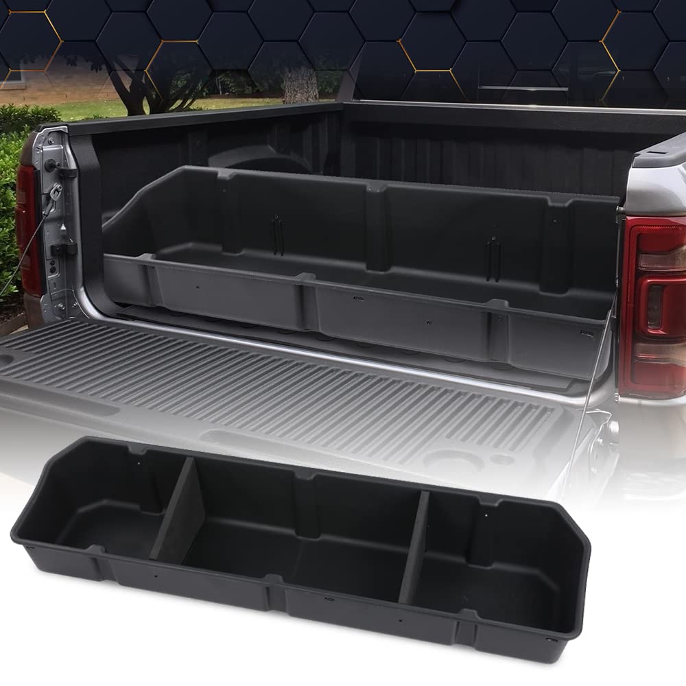 PIT66 Truck Bed Storage Cargo Organizer Fit Dodge Ram 2019-2023