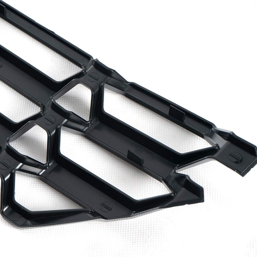 PIT66 2Pcs Grille Skin Guard Insert Fit Chevy 2016-2018 Silverado 1500