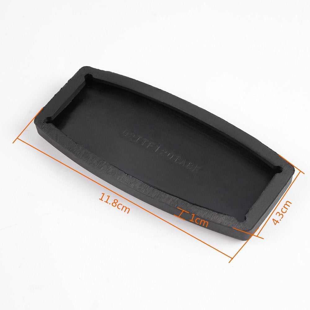 PIT66 Brake Pedal Pad Rubber Slip On Cover,Fit Ford F150 F250 F350 73-11