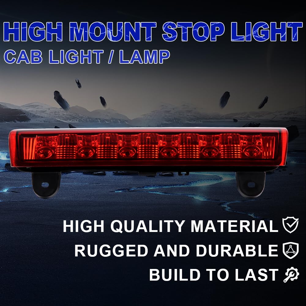 PIT66 LED 3rd Brake Light Fit 00-06 Chevy Suburban Tahoe White Housing