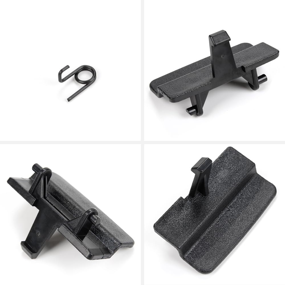 PIT66 Center Console Jump Seat Lid Latch, Fit 2010-2018 Ford F150 Black