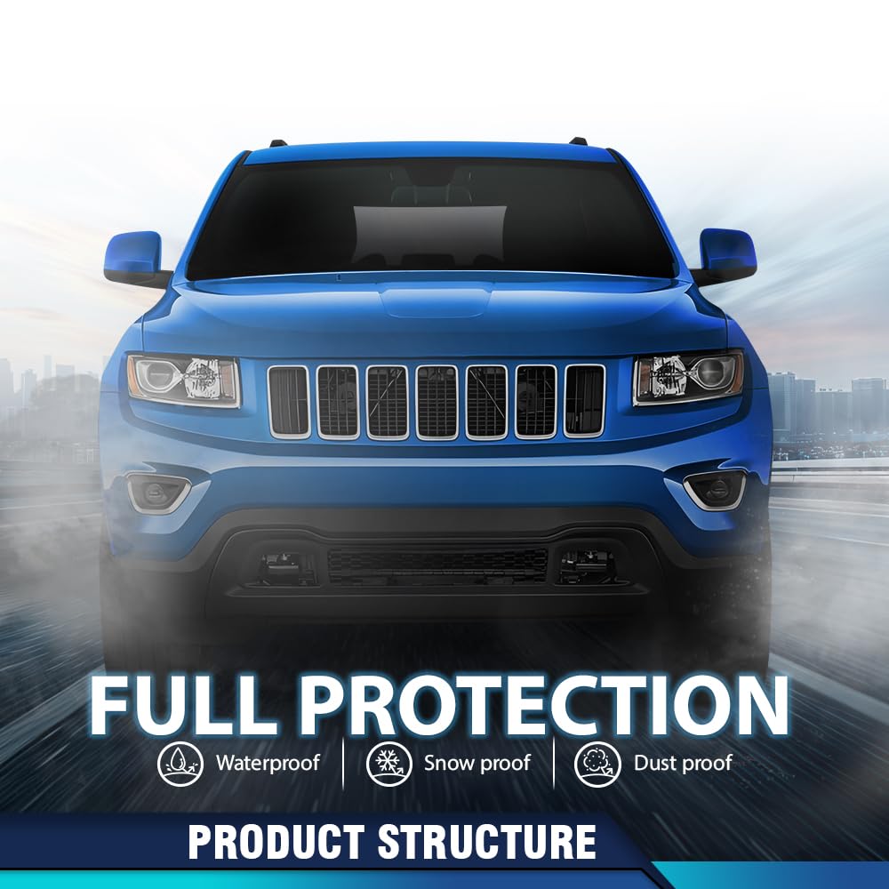 PIT66 Front Lower Bumper Cover Fit Jeep Grand Cherokee 2014-2016 Black