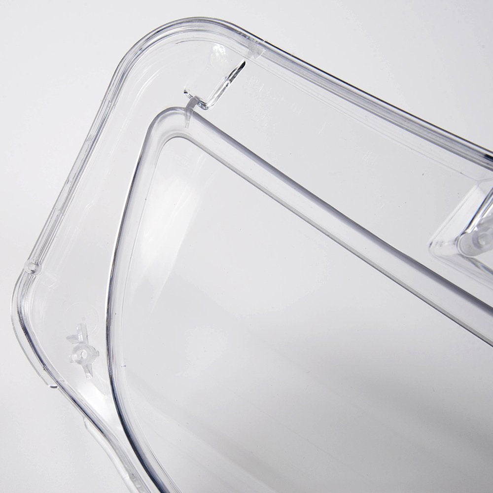 Headlight Headlamp Clear Lens Cover Compatible with 10-15 BMW F10 F18 520 523 525 535 530 Left+Right Plastic Shell Cover 2Pcs