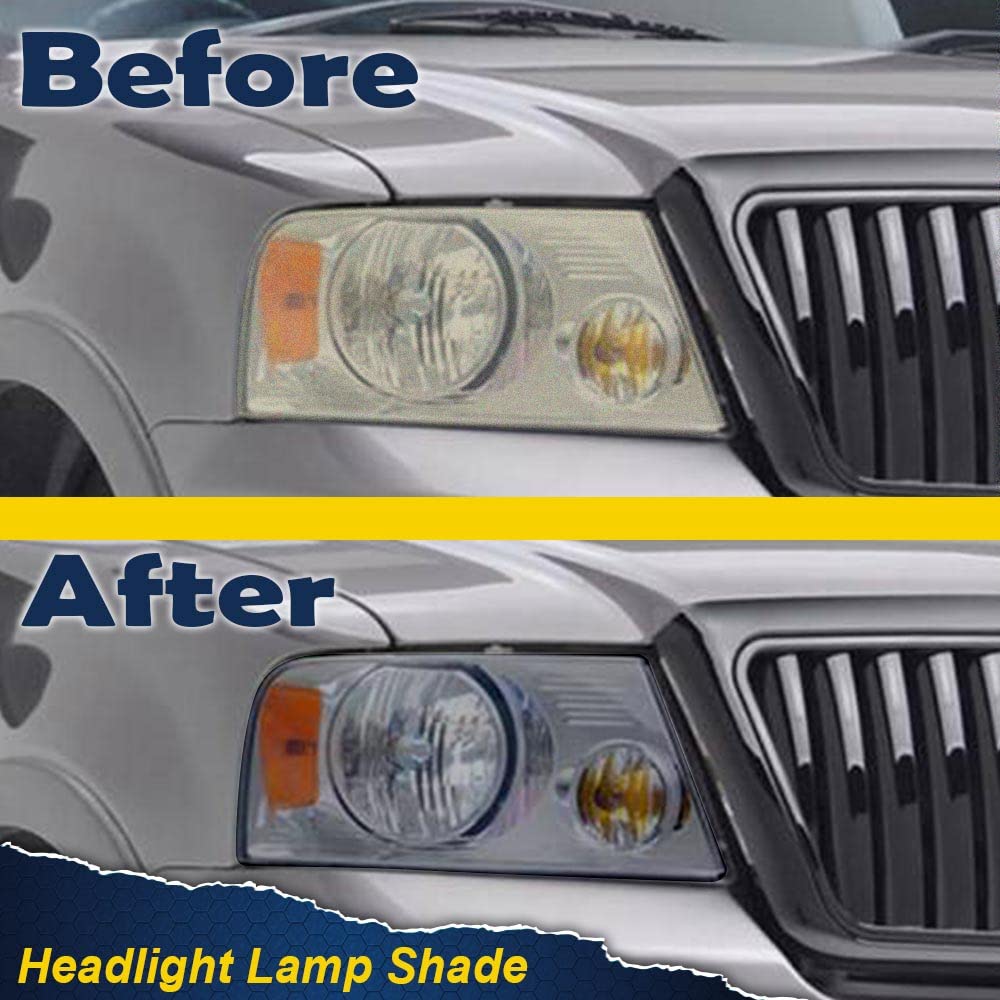 PIT66 Headlight Lens Cover, Smoky