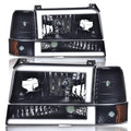 PIT66 LED Headlights Assembly Fit 1992-1996 Ford F150 Bronco