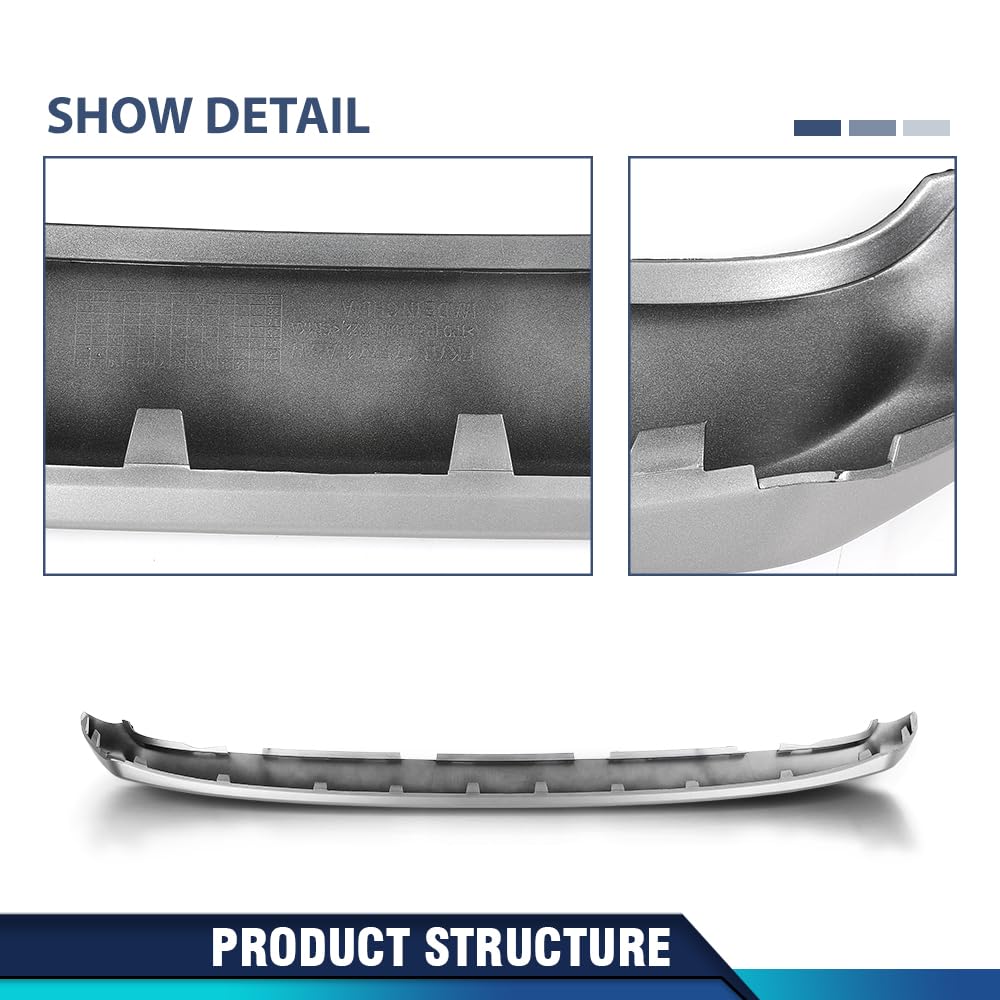 PIT66 Front Lower Bumper Grille Valance Panel Air Dam Deflector Valance