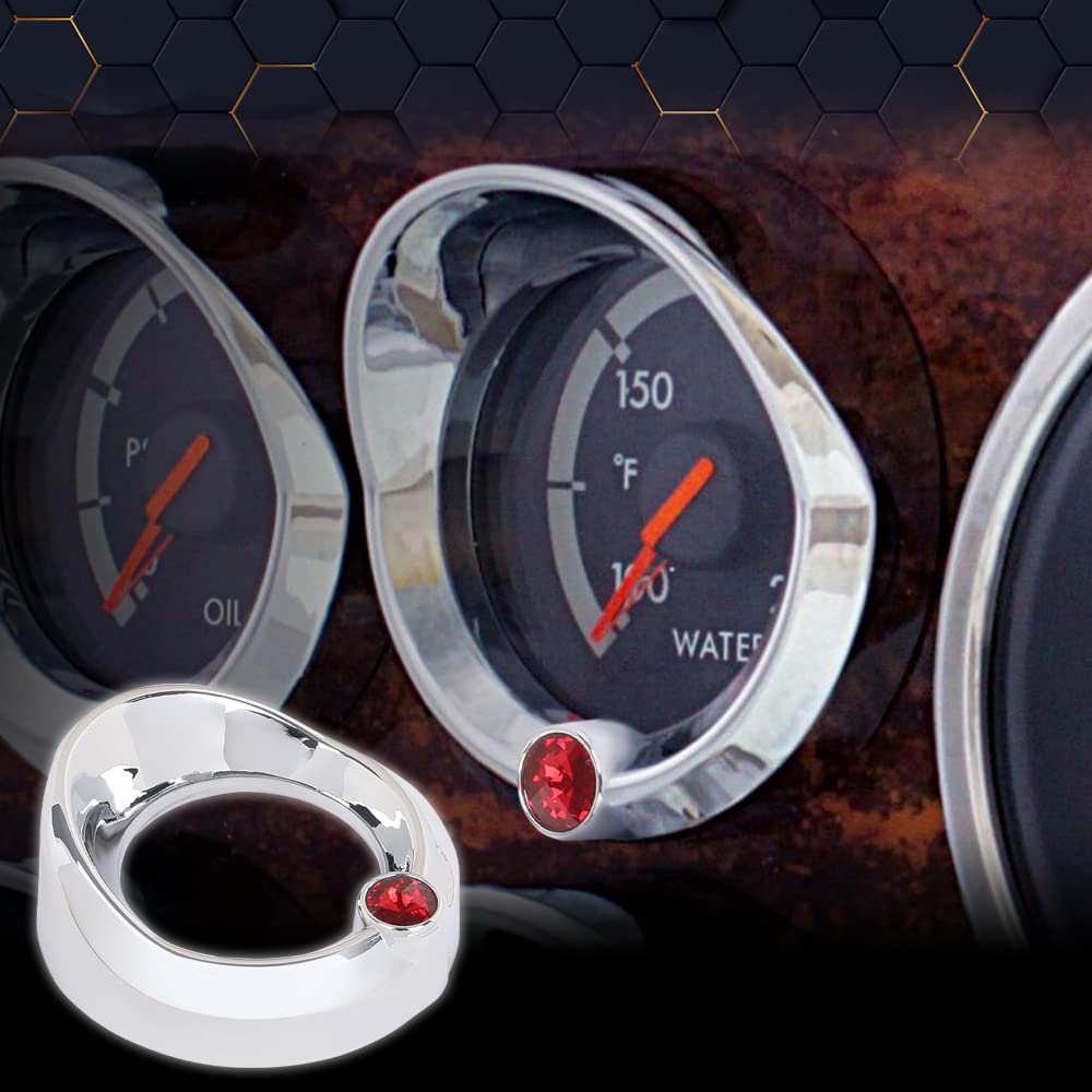 PIT66 Gauge Cover Compatible with Peterbilt Freightliner 2005