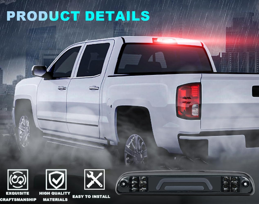 PIT66 LED 3rd Brake Light Fit Ford F250 F350 F450 F550 Super Duty 1999-2016