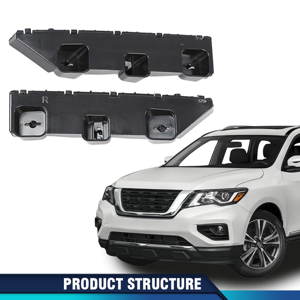 PIT66 Front Bumper Brackets Set of 2, Right Side NI1042107 NI1043107