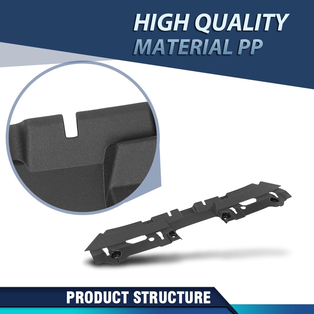 PIT66 Front Bumper Lower Shield Support Cover Fit Audi E-Tron 2019-2025
