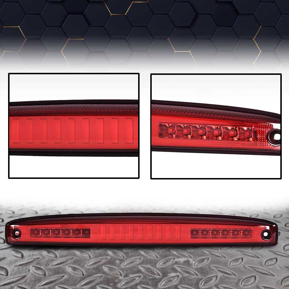PIT66 LED 3rd Brake Light Fit Dodge Ram 2500 3500 2003-2006 Black Housing