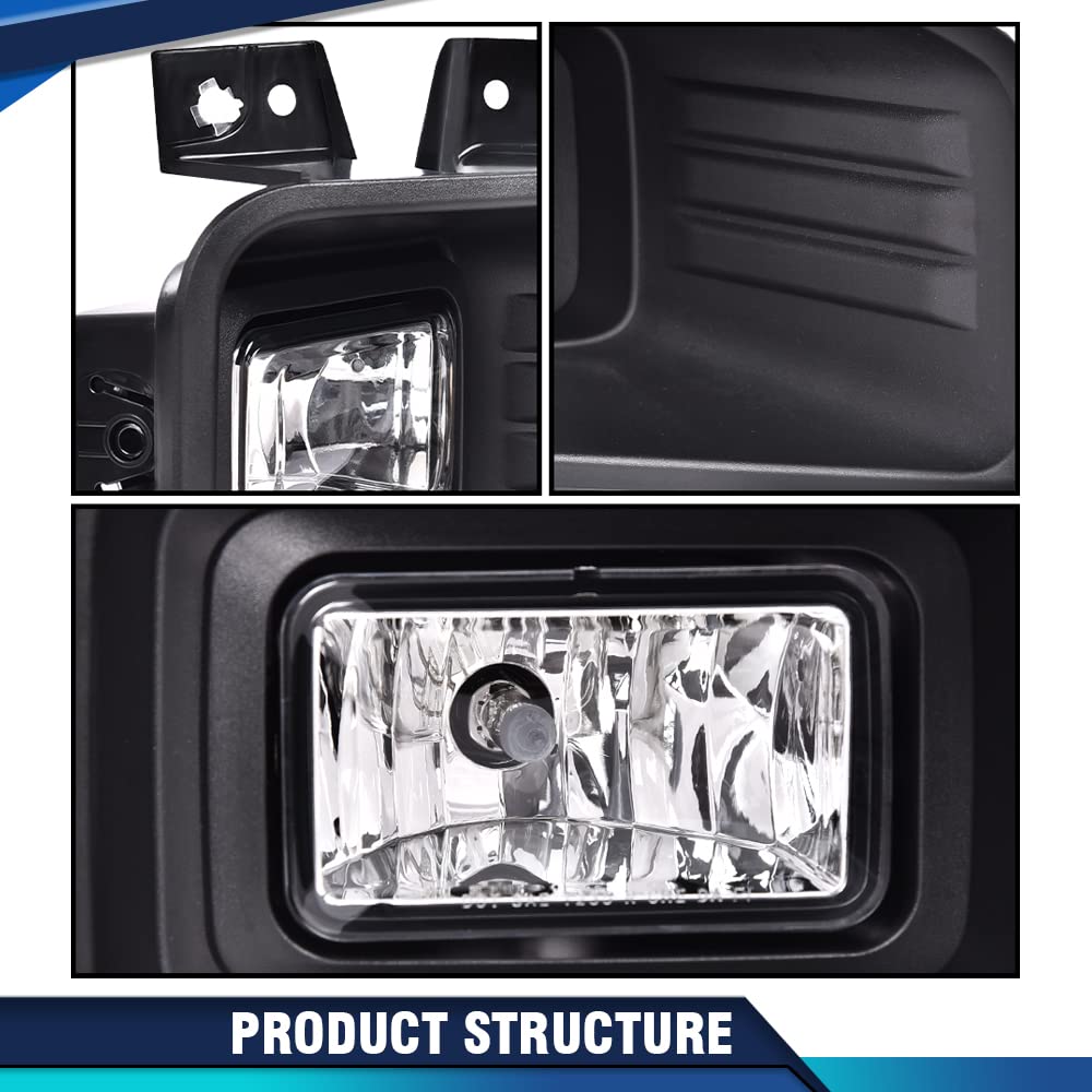 PIT66 Halogen Fog Lights Driving Lamps, Pair