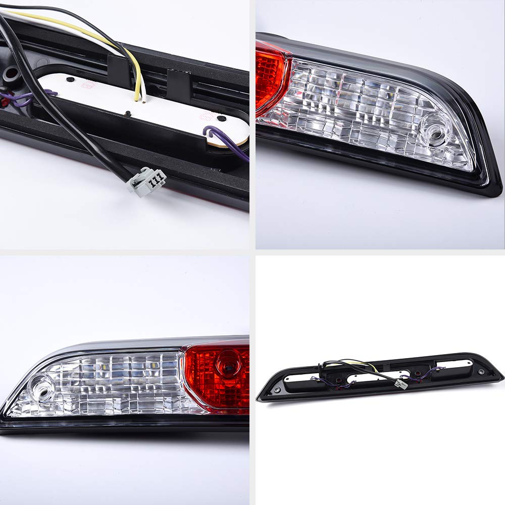 PIT66 LED 3rd Brake Light Fit 15-20 Ford F150 Super Duty Clear Housing