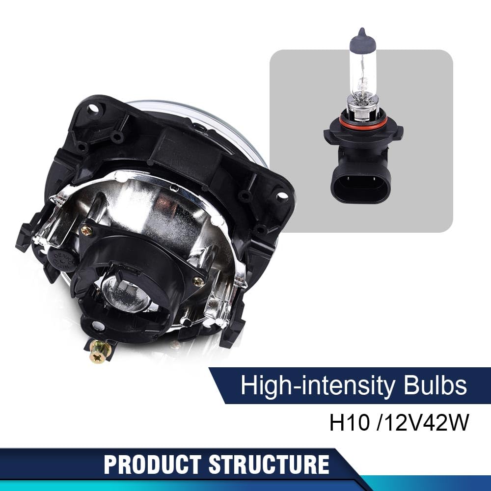PIT66 Fog Light Compatible with 2003-2004 Ford Mustang Cobra
