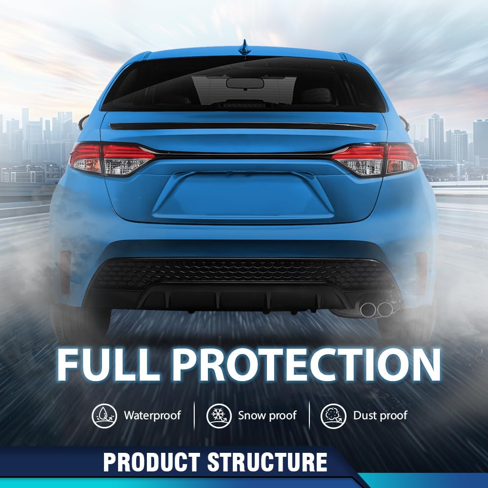 PIT66 Rear Bumper Valance Cover Fit Toyota Corolla SE XSE 2020-2022