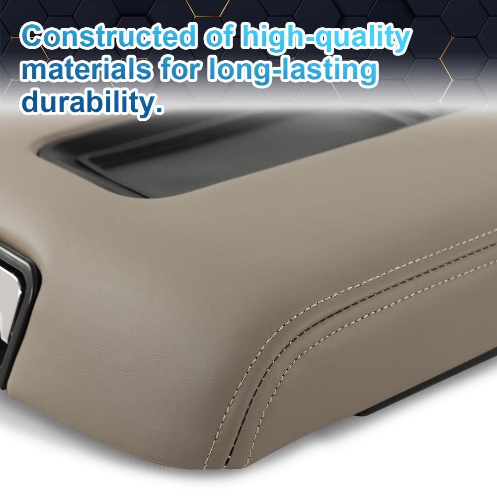PIT66 Center Console Armrest Lid Brown