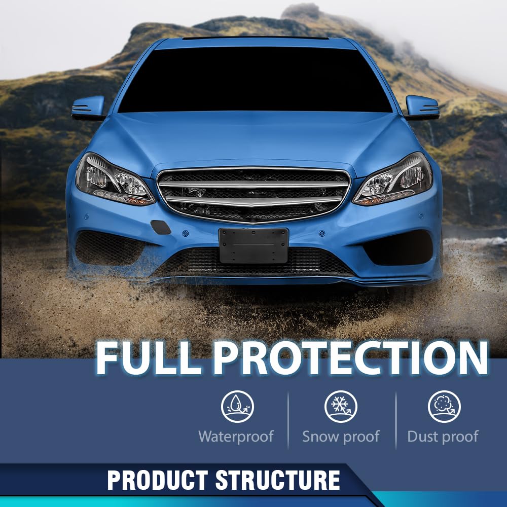 PIT66 Bumper Tow Hook Cover Cap Compatible with Benz E250 E350 E400 E550 2014 2015 2016 A2128852422 Black