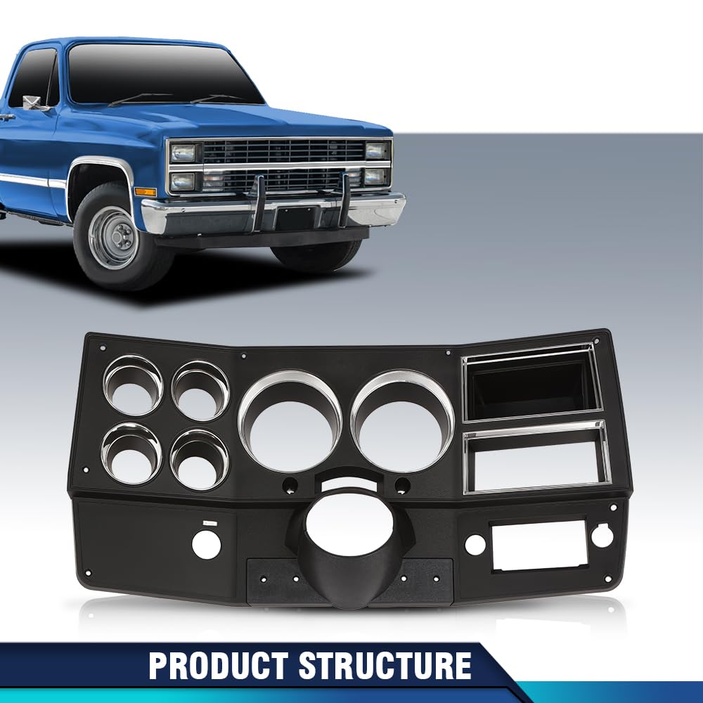PIT66 Dash Bezel Storage Box Fit Chevy GMC Truck Blazer 1984-1987