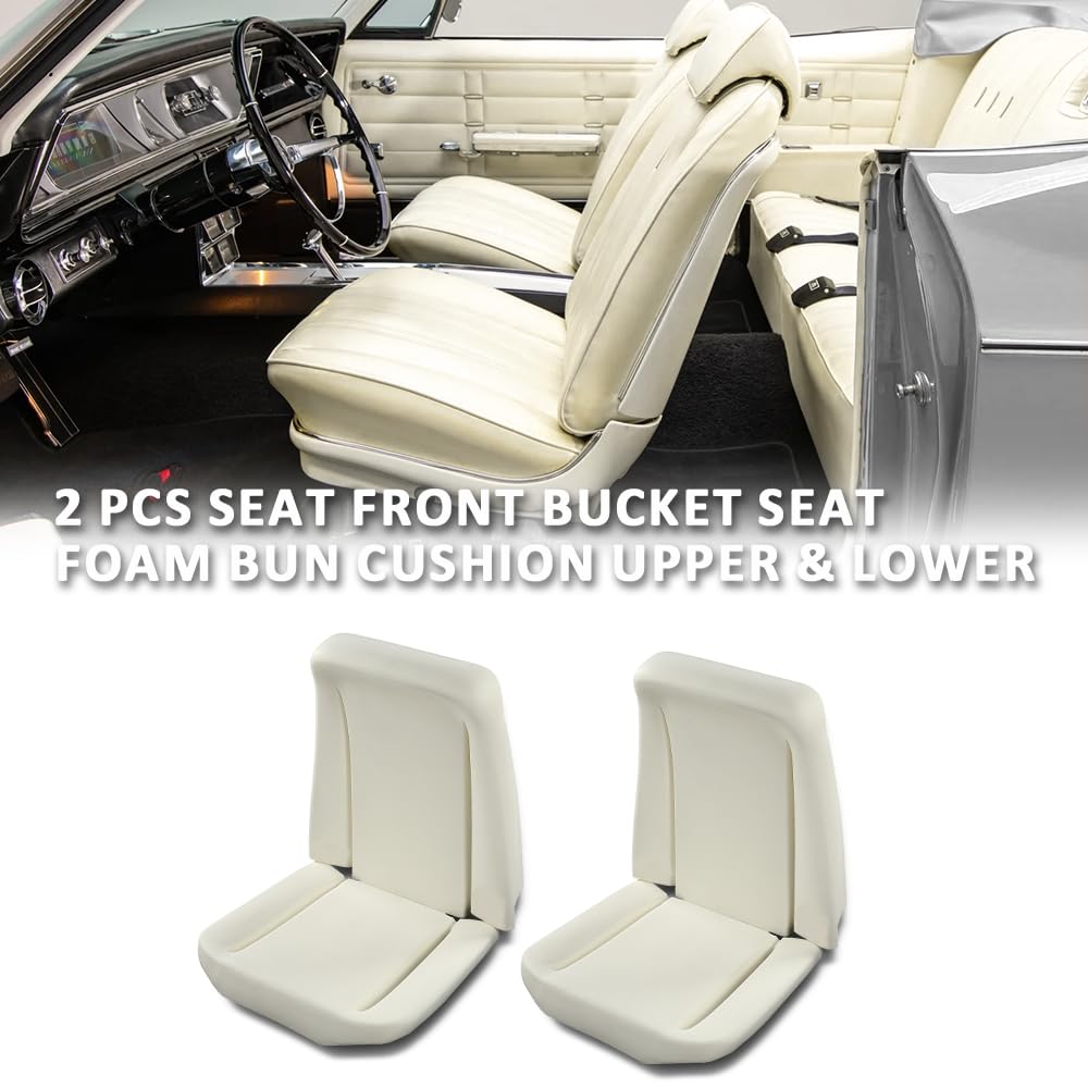 PIT66 Bucket Seat Foam Cushion Fit Impala Pontiac Full Size 1966-1969