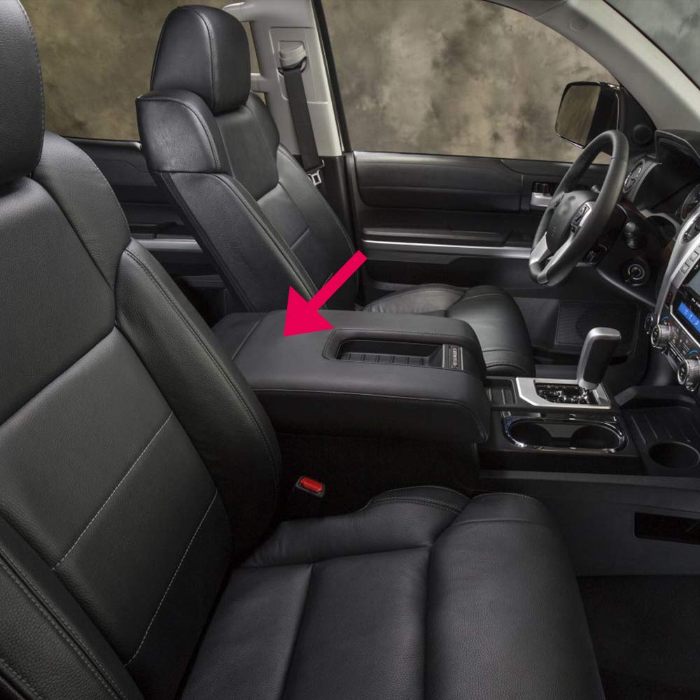 PIT66 Center Console Lid Armrest Cover Fit Toyota Tundra 2014-2019