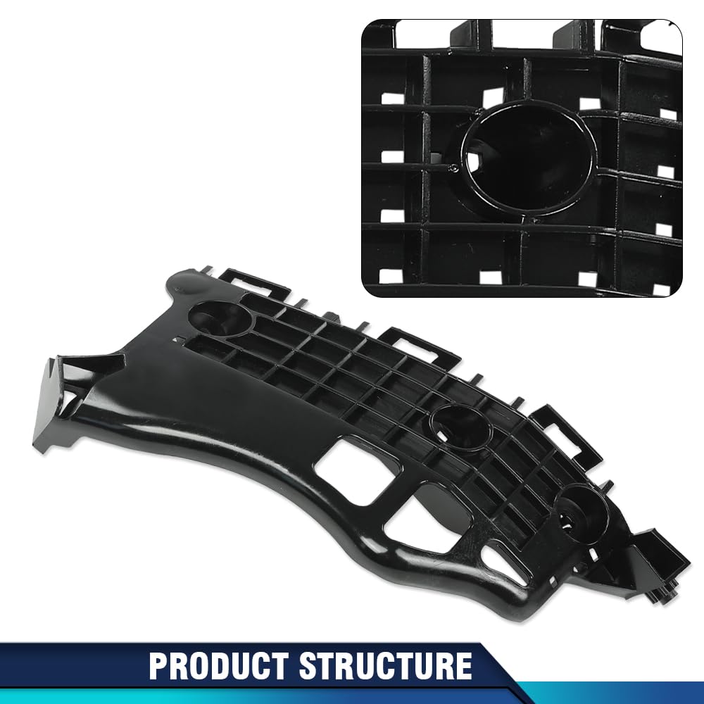 PIT66 Front Bumper Support Retainer Brackets Left and Right, TO1043134,