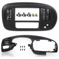 PIT66 Radio Dash Bezel&Center Dash Fit Ford F150 Expedition 1997-2003 Black