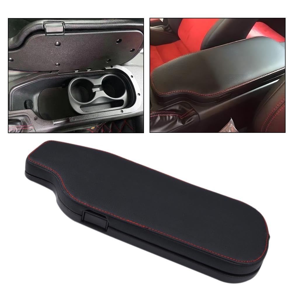 PIT66 Center Console Armrest Cover Fit Subaru BRZ Toyota 86 2013-2018