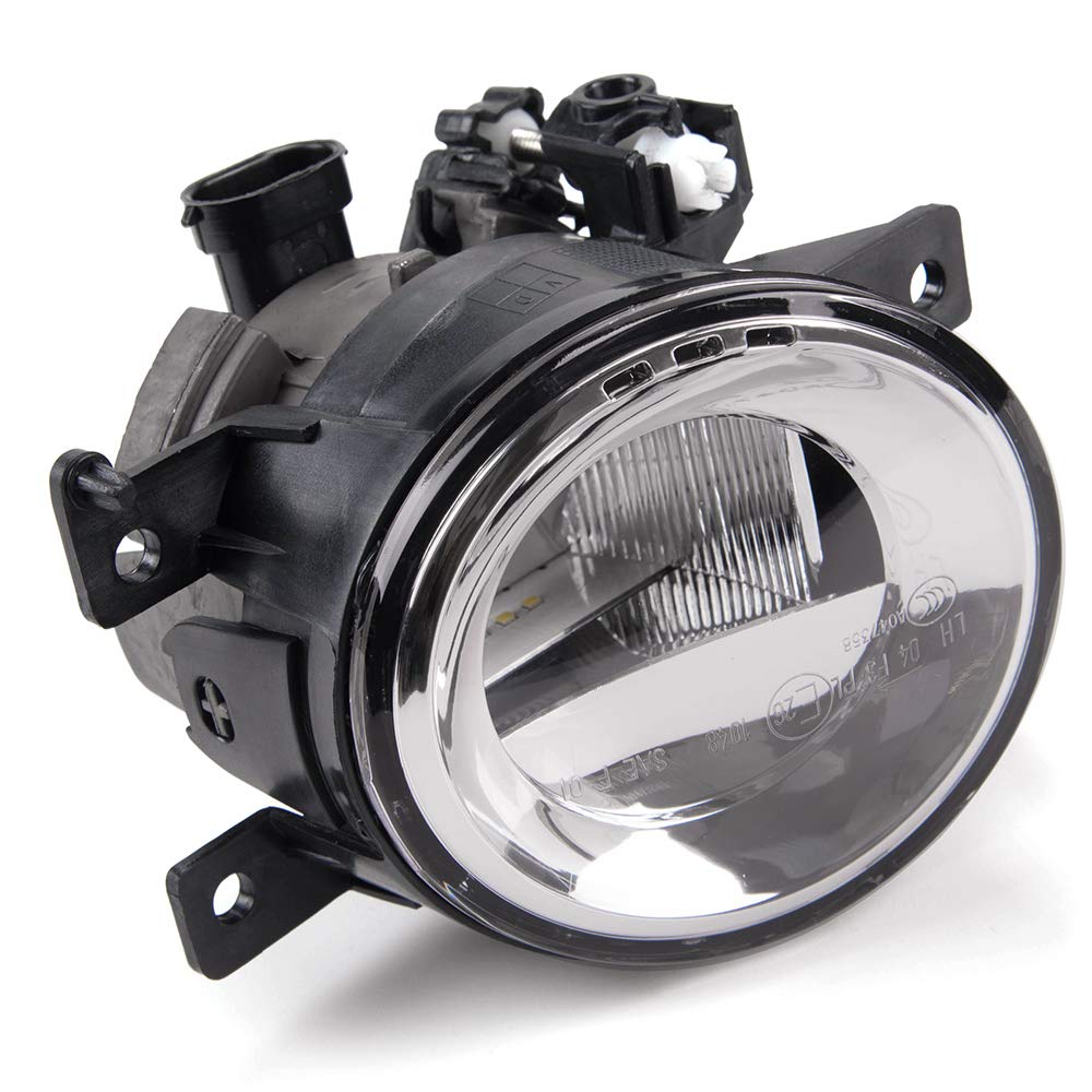 PIT66 Front Left Bumper Fog Light Lamp Assembly Compatible with Infiniti Q50 QX50 QX60 2016-2017 Fit Infiniti QX80 2015-2017 Clear Lens