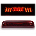 PIT66 LED 3rd Brake Light, Compatible with 14-18 Chevy Silverado 1500 2500HD 3500 3500HD/14-18 GMC Sierra 1500 2500HD Third Brake Stop Lamp Light Red Lens Black Housing
