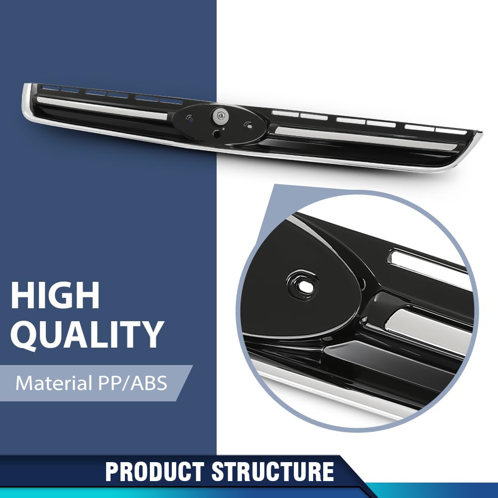PIT66 Front Upper Bumper Grille Fit Ford Esacpe 2013-2016
