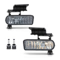 PIT66 Fog Lights, Fog Light Bumper Lamps Left/Right Smoky Lens
