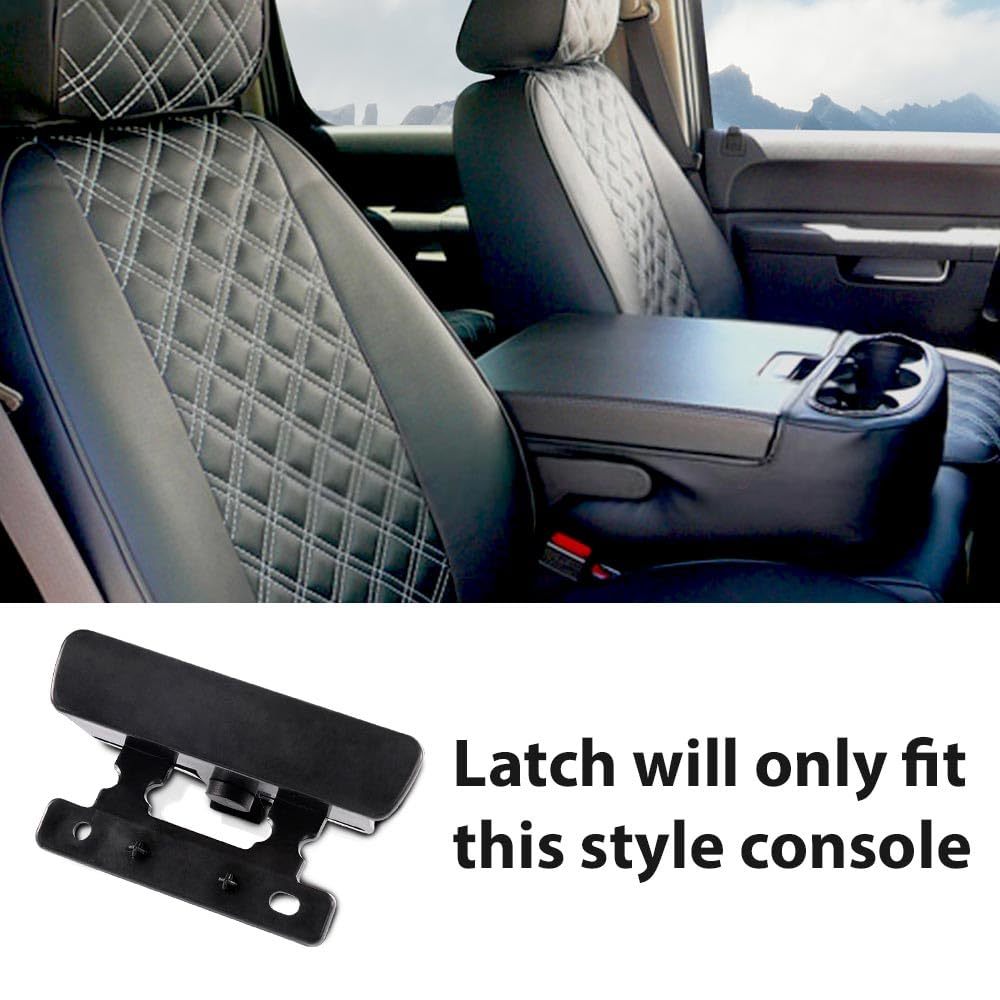 PIT66 Center Console Lid Latch Fit Silverado Tahoe GMC Sierra 2007-2014