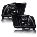 PIT66 Headlights Assembly Fit 2005-2009 Ford Mustang
