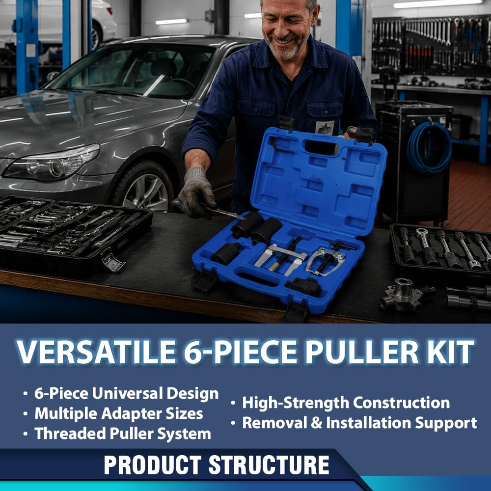 PIT66 Windshield Wiper Arm Puller Removal Tool Kit Universal Set